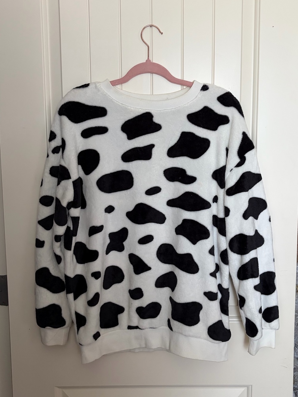 cow print sweater
